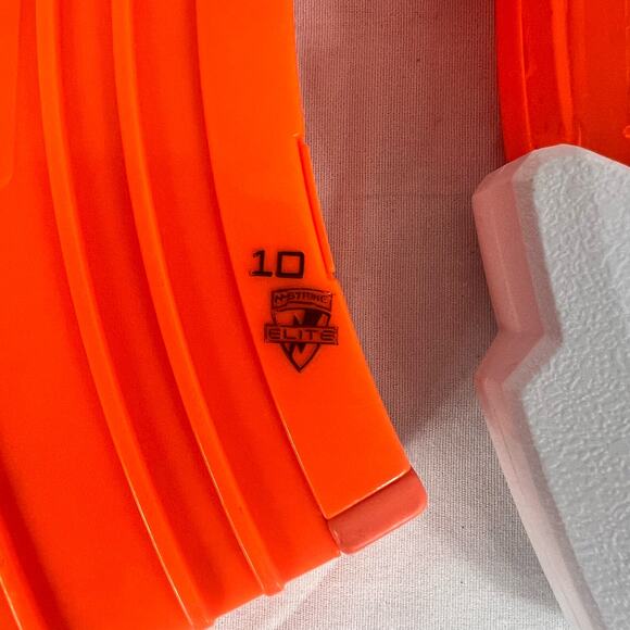 Nerf 10-Round Foam Dart Magazine Clip Lot of 3 N-Strike Elite Banana - Picture 4 of 4